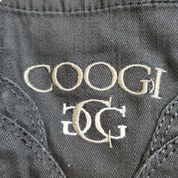 Coogi Jeans Mens Black Embroidered Logo Pocket Size 13/14 X 33 RN#121510 - Picture 3 of 14